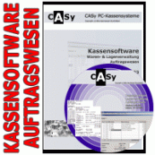 CD Version - Netzwerkversion Kassensoftware CASy + Auftragswesen/WaWi V22.18